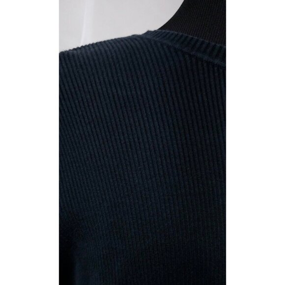 Ralph Lauren Polo Jeans Co Mens XL Blue Ribbed Long Sleeve Logo Flag Sweater - Picture 5 of 11